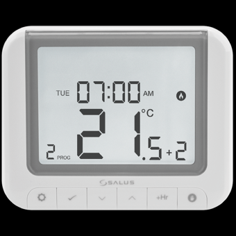 termostat digitální SALUS RT520 programovatelný, Open-therm  0,25°C, 3A